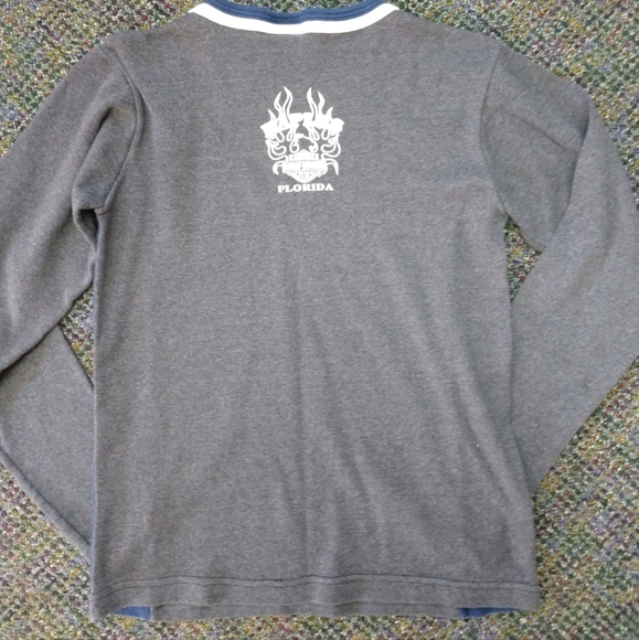 Harley Davidson Womens Long Sleeve Top S - Picture 2 of 5